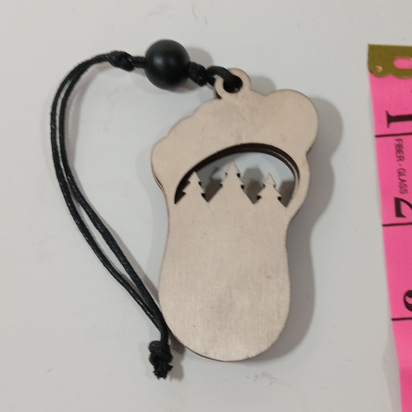 COPY - New Bigfoot Sasquatch 2D Wooden Car Mirror Decoration Laser Cut - Picture 2 of 3